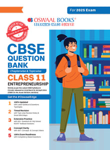 CBSE Question Bank Class 11 Entrepreneurship, Chapterwise and Topicwise Solved Papers For 2025 Exams