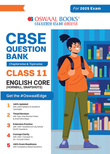 CBSE Question Bank Class 11 English Core, Chapterwise and Topicwise Solved Papers For 2025 Exams