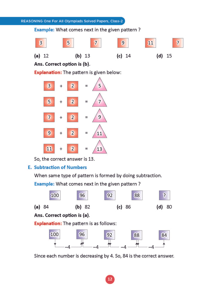 One For All Olympiad Class 2 Reasoning | Previous Years Solved Papers | For 2024-25 Exam