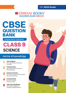 CBSE Question Bank Class 9 Science, Chapterwise and Topicwise Solved Papers For 2025 Exams