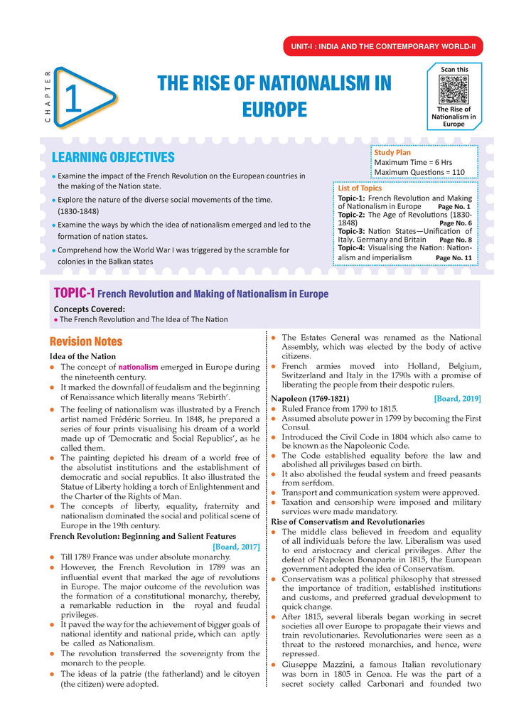 CBSE Question Bank  Class 10 Social Science, Chapterwise and Topicwise Solved Papers For Board Exams 2025