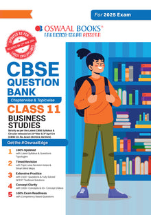 CBSE Question Bank Class 11 Business Studies, Chapterwise and Topicwise Solved Papers For 2025 Exams