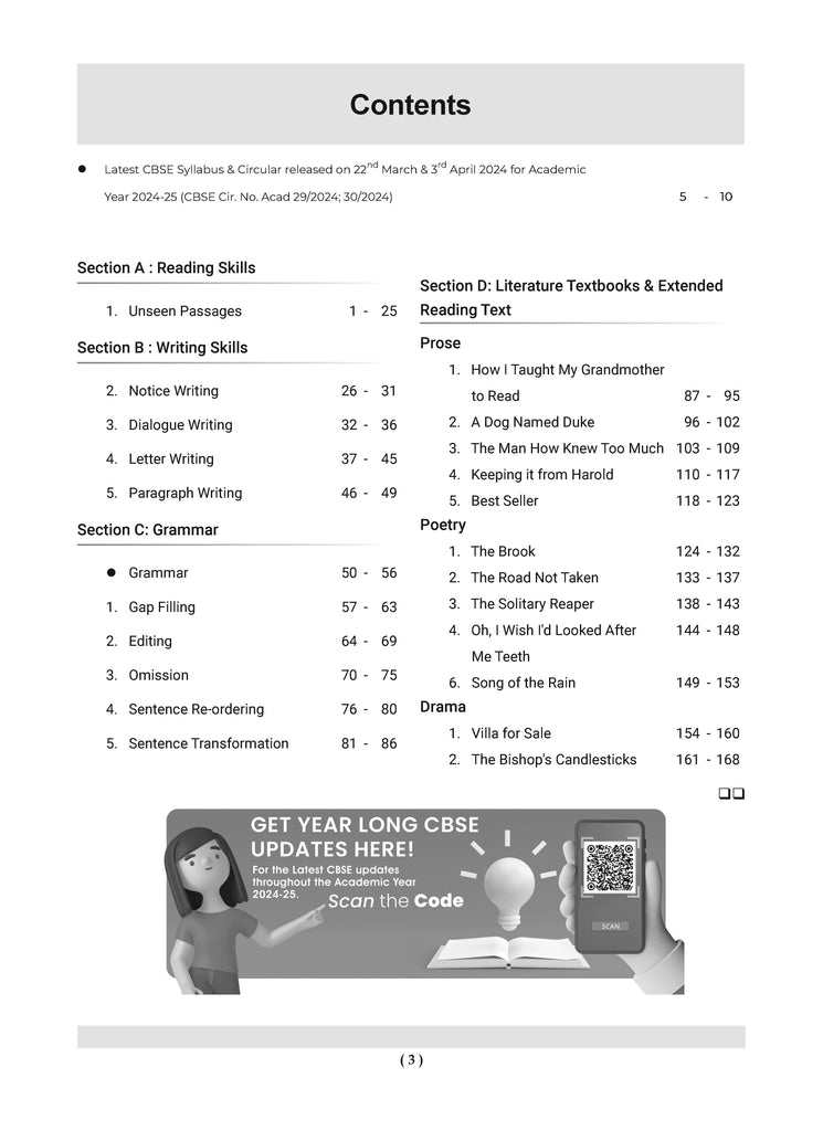 CBSE Question Bank Class 9 English Communicative, Chapterwise and Topicwise Solved Papers For 2025 Exams