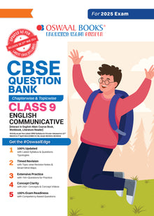 CBSE Question Bank Class 9 English Communicative, Chapterwise and Topicwise Solved Papers For 2025 Exams