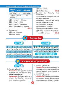 One For All Olympiad Class 1 General Knowledge | Previous Years Solved Papers | For 2024-25 Exam