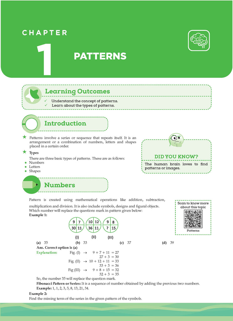 One For All Olympiad Class 6 Reasoning Previous Years Solved Papers