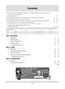 CBSE Question Bank  Class 10 Computer Application, Chapterwise and Topicwise Solved Papers For Board Exams 2025