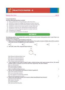 CBSE Question Bank Class 12 Chemistry, Chapterwise and Topicwise Solved Papers For Board Exams 2025