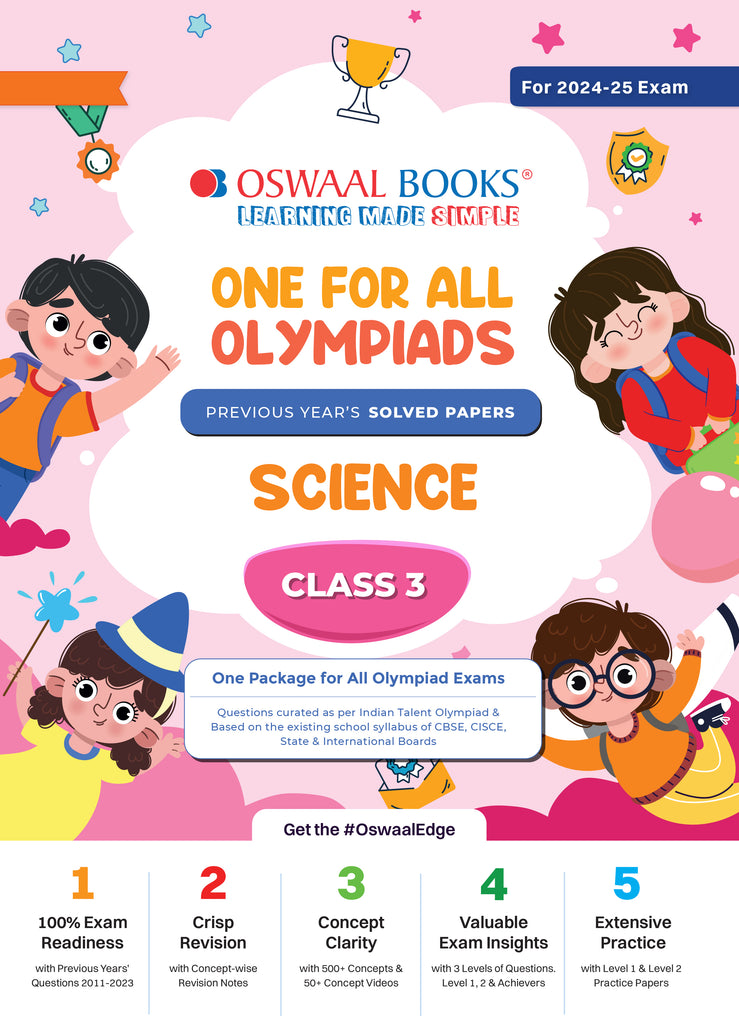 One For All Olympiad Class 3 Science | Previous Years Solved Papers | For 2024-25 Exam