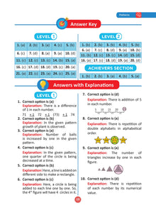 One For All Olympiad Class 1 Reasoning | Previous Years Solved Papers | For 2024-25 Exam