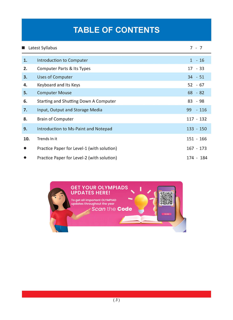 One For All Olympiad Class 1 Cyber | Previous Years Solved Papers | For 2024-25 Exam