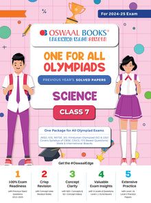 One For All Olympiad Class 7 Science | Previous Years Solved Papers | For 2024-25 Exam