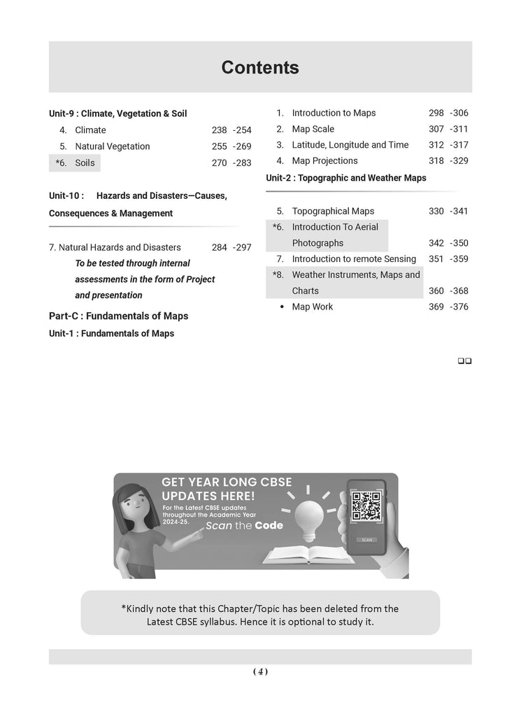 CBSE Question Bank Class 11 Geography, Chapterwise and Topicwise Solved Papers For 2025 Exams