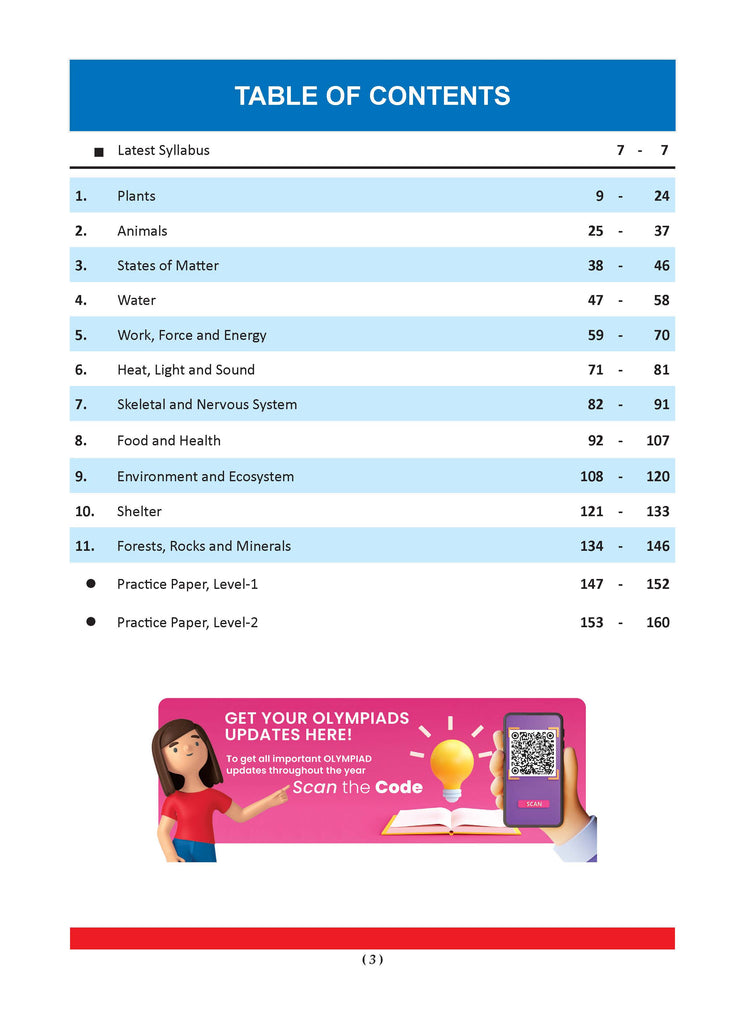 One For All Olympiad Class 4 Science | Previous Years Solved Papers | For 2024-25 Exam