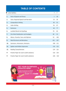 One For All Olympiad Class 8 English | Previous Years Solved Papers | For 2024-25 Exam