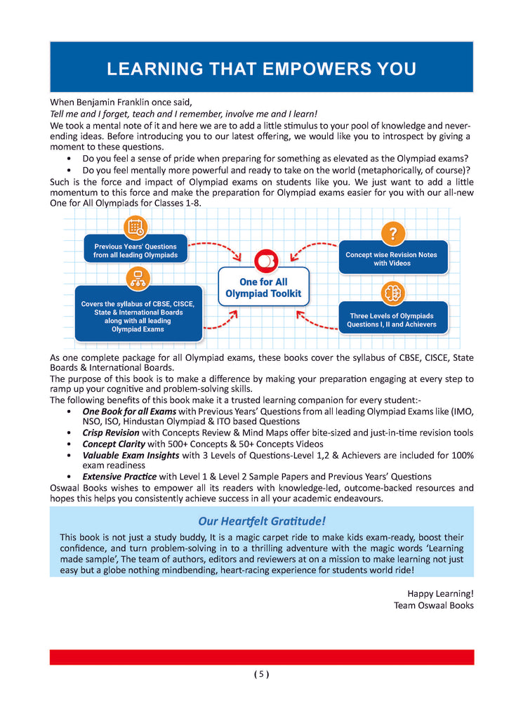 One For All Olympiad Class 3 Reasoning | Previous Years Solved Papers | For 2024-25 Exam