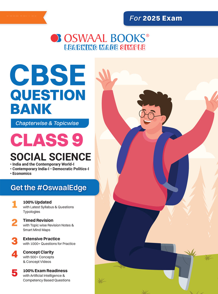 CBSE Question Bank Class 9 Social Science, Chapterwise and Topicwise Solved Papers For 2025 Exams