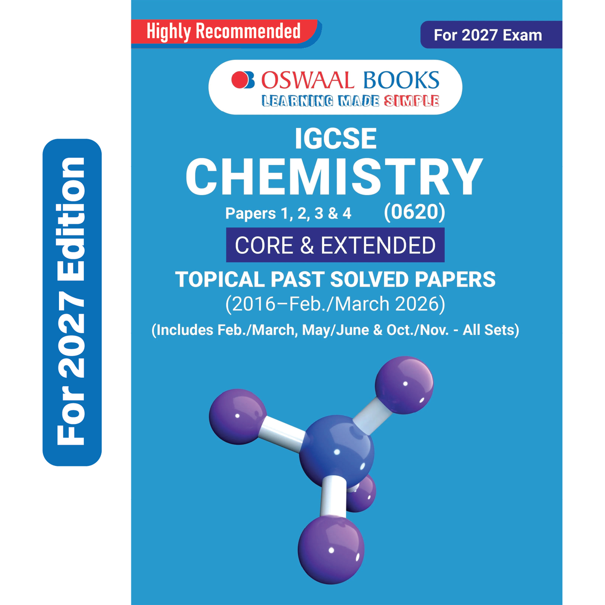 Oswaal IGCSE Topical Past Solved Papers | Chemistry Vol. 1 (0620) | For 2027 Exam | With Oswaal AI