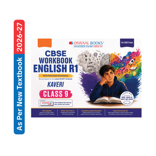 CBSE Workbook Class 9 English R1 | aligned with NCERT Kaveri | Perforated Worksheets for Practice with Competency Based questions | NEP 2020 + NCF-SE 2023 | 2027 Exam