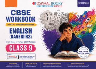 Oswaal CBSE Workbook Class 9 ENGLISH-(Kaveri -R2) For 2027 Exam