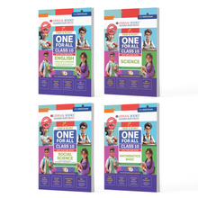 CBSE & NCERT One For All Class 10 | English | Science | Social Science & Mathematics Basic | With Topic Wise Notes (Set Of 4 Books) For 2025 Board Exam