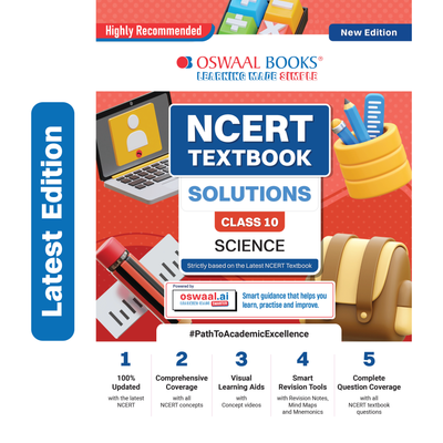 Oswaal NCERT Textbook Solutions Class 10 Science | For Latest Exam