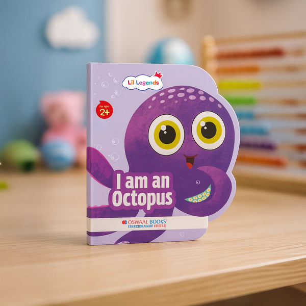 Lil Legends Shaped Board Books: Sea Animals: Octopus