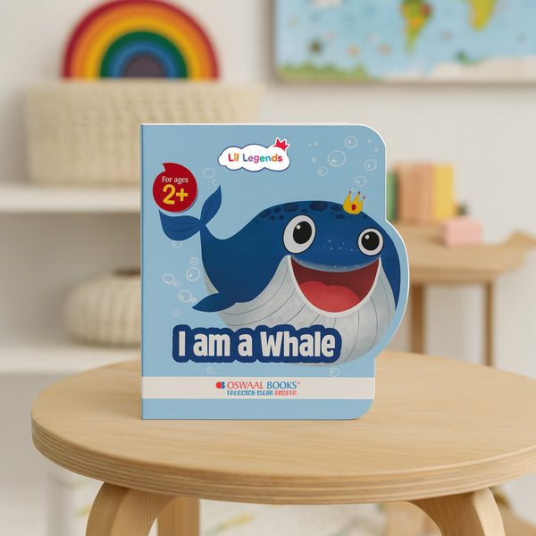 Lil Legends Shaped Board Books: Sea Animals: Whale