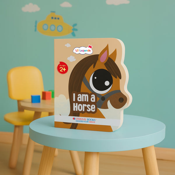 Lil Legends Shaped Board Books: Farm Animals: Horse