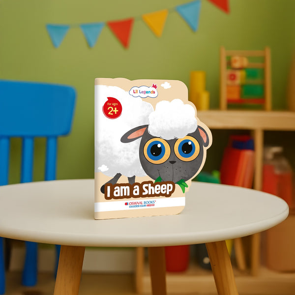 Lil Legends Shaped Board Books: Farm Animals: Sheep