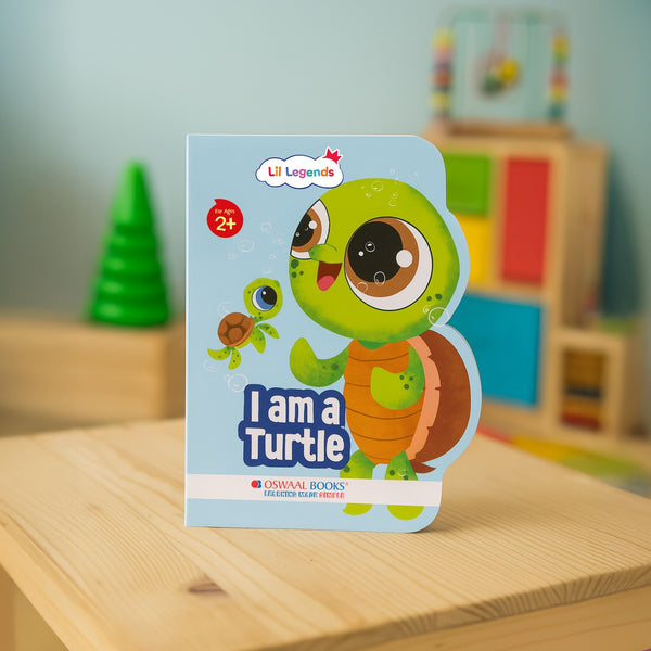 Lil Legends Shaped Board Books: Sea Animals: Turtle