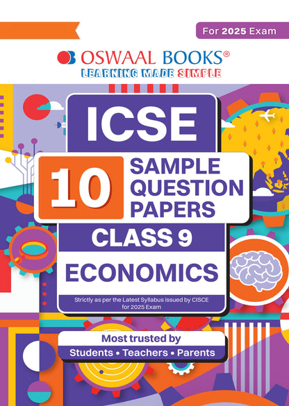 ICSE | 10 Sample Question Papers | Class 9 | Economics (For 2025 Exam) - Oswaal Books