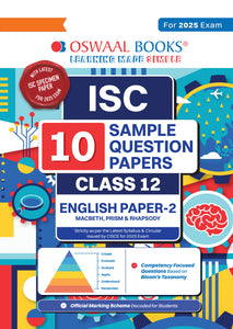 ISC | 10 Sample Question Papers | Class 12 | English-2 (For 2025 Exam)