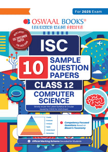ISC | 10 Sample Question Papers | Class 12 | Computer science (For 2025 Exam)