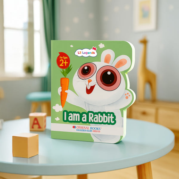 Lil Legends Shaped Board Books: Pet Animals: Rabbit