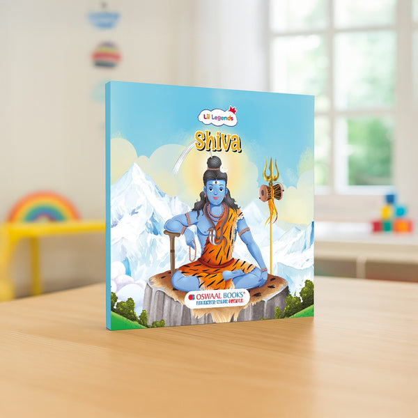 Oswaal Lil Legends Lord Shiva – Illustrated Storybook for Kids | Indian Mythology & Moral Values | Teach Courage, Simplicity & Kindness Through Engaging Stories