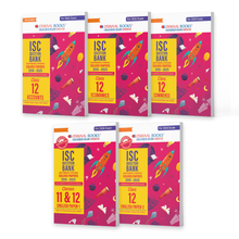 ISC Question Bank Chapter-wise Topic-wise Class 12 (Set of 5 Books) Accounts, Economics, Commerce, English Paper-1 & 2 For 2026 Board Exams