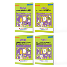 CBSE Exam Rehearsal Class 12 (Set of 4 Books) English, Accountancy,  Business Studies & Economics For 2025 Board Exam