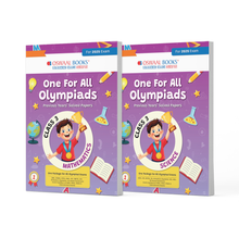 One For All Olympiad Previous Years Solved Papers Class 3 (Set of 2 Books) Maths & Science for 2025 Exam