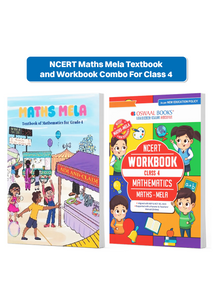 NCERT Maths Mela Textbook and Workbook For Class 4 | Updated NCERT Pattern | Includes Mind Maps & Revision notes | With Parents & Teachers Manual (Set of 2 books)