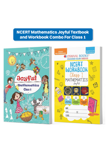 NCERT Mathematics Joyful Textbook and Workbook For Class 1 | Updated NCERT Pattern | Includes Mind Maps & Revision notes | With Parents & Teachers Manual (Set of 2 books)