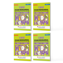 CBSE Exam Rehearsal Class 12 (Set of 4 Books) English, Physics, Chemistry & Biology For 2025 Board Exam