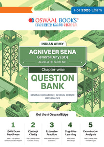 Indian Army | Agniveer Sena General Duty (GD)| Agnipath Scheme | Chapter-wise Question Bank| General Knowledge | General Science | Mathematics | For 2025 Exam