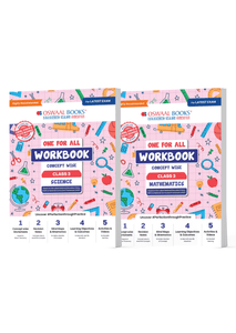 One For All Workbook Concept Wise Class-3 Math & Science (Set Of 2 Books) (For Latest Exam)