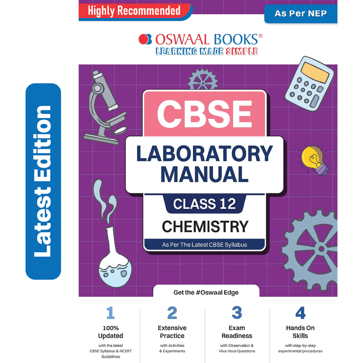 Oswaal CBSE Laboratory Manual Class 12 Chemistry Book (Latest Edition)