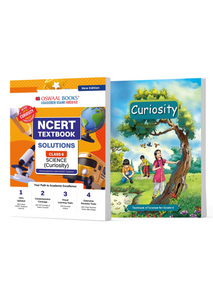 NCERT Science (Curiosity) Textbook Solutions for Class 6 | Set of 2 Books | Covered Concept, Mind Maps, Mock Papers (Latest NCERT Pattern)