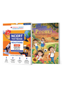 NCERT English (Poorvi) Textbook Solutions for Class 6 | Set of 2 Books | Covered Concept, Mind Maps, Mock Papers (Latest NCERT Pattern)