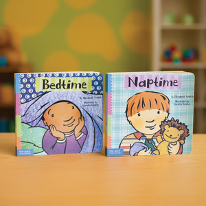 Toddler Sleep Routine Board Book Set – Naptime & Bedtime