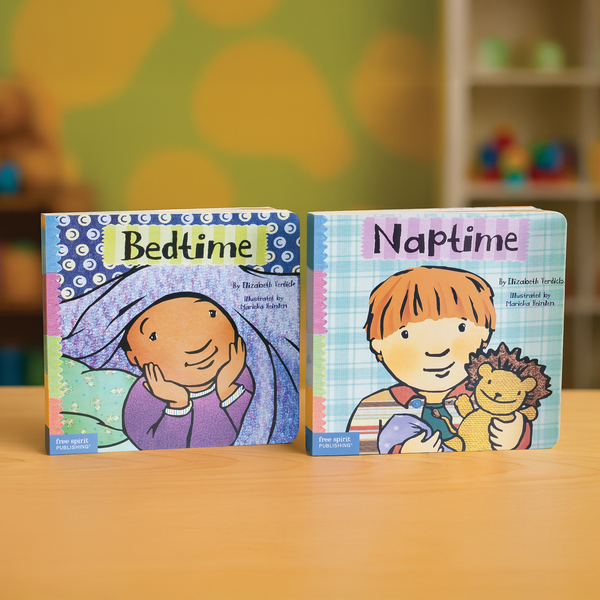 Sleep Routine Set (Toddler Tools Series) — 2 Board Books for Toddlers (Ages 1–3 yrs) | Build Calm Bedtime & Naptime Habits | by Free Spirit Publishing