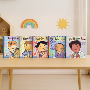 Toddler Sleep & Calm Board Book Set (5 Titles) – Naptime, Bedtime, Calming & Resilience
